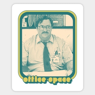 Milton / Office Space Aesthetic 90s Fan Design Magnet